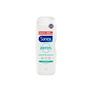 sanex gel hydratant zéro pour tous types de peau 600 ml + 100 ml