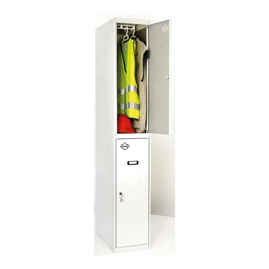 casier démonté 2 portes largeur 30 x 50 x 180 cm