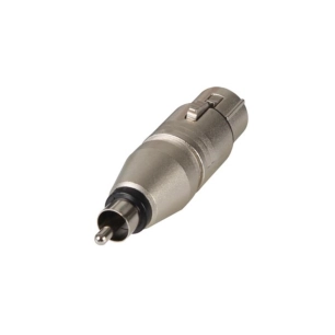 neutrik - xlr 3 pôles femelle vers rca/phono mâle