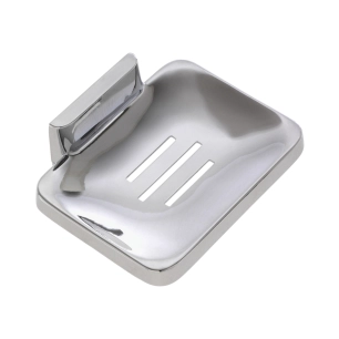 porte savon applique chrome