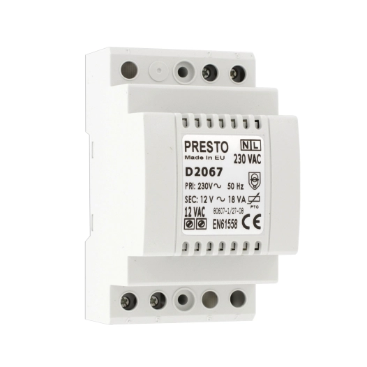 transformateur 230/12v 18va