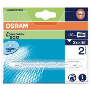tube r7s halogène 114 mm 120 w - osram
