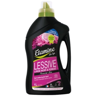 8 linge noir et fonce pivoine 1 l - etamine du lys