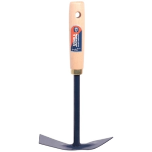 serfouette à fleur panne et langue 28cm manche bois - spear & jackson