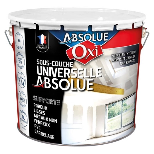 sous couche universelle absolue 10l blanc - oxi