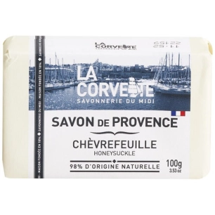 savon de provence chevrefeuille 100g - la corvette