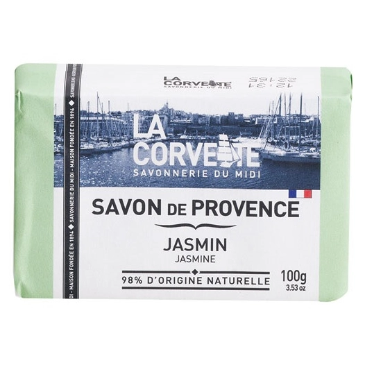 savon de provence jasmin 100 g sans paraben - la corvette
