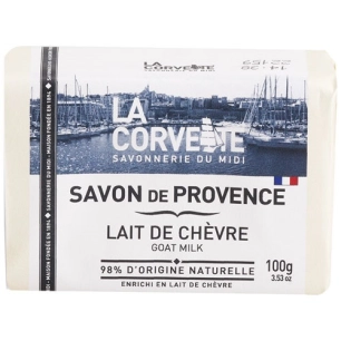 savon de provence lait de chevre 100g - la corvette