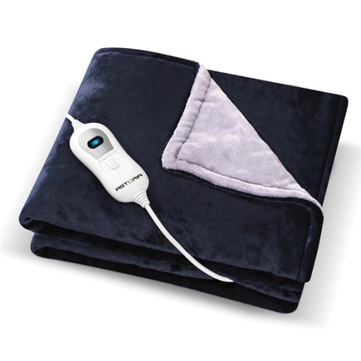 couverture polaire chauffante 150 x 100 cm - 1 place - ad110a - astoria