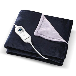 couverture polaire chauffante 150 x 100 cm - 1 place - ad110a - astoria