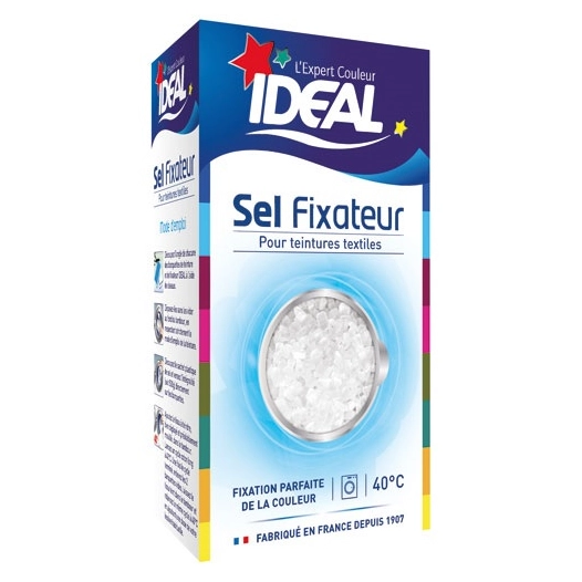sel fixateur de teinture - 500 g - ideal