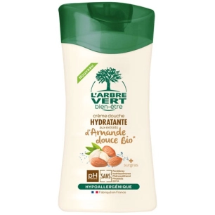 arbre vert creme douche amande douce bio 250ml - arbre vert bien etre