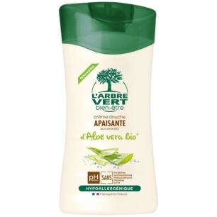 arbre vert creme douche aloe vera bio 250ml - arbre vert bien etre