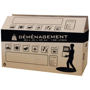 carton déménagement 128l - pack & move