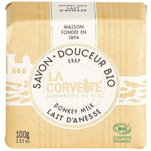 savon douceur bio lait anesse 100g - la corvette