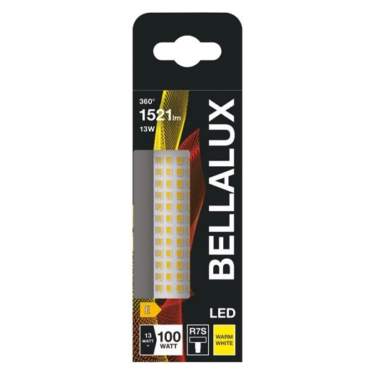 bellalux led clair crayon r75 13w chaud 1521lm - bellalux