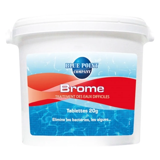brome - pastille 20 g - 5 kg - blue point company