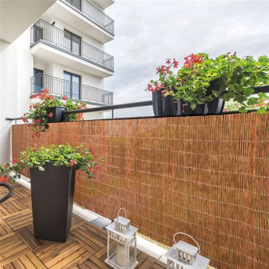 canisse nort fency twin 1x3m beige clair - nortene