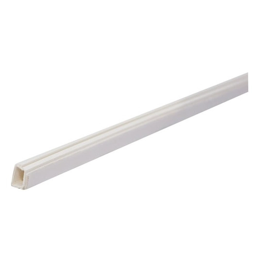 moulure câble adhésive 12x7 blanche 2m - electraline