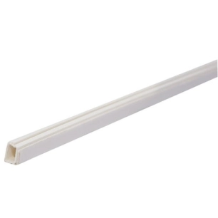moulure câble adhésive 12x7 blanche 2m - electraline