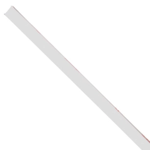 moulure câble adhésive 20x10 blanche 2m - electraline