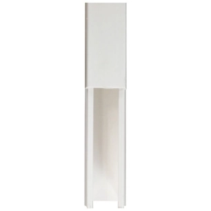moulure câble 20x10 blanche 2m - electraline