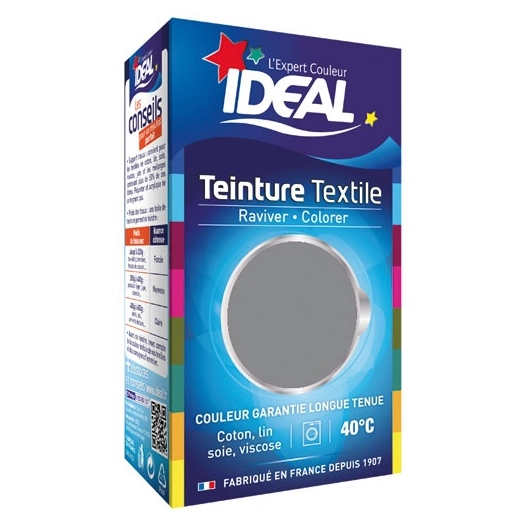 teinture liquide pour coton - 40 ml - gris 67 - ideal