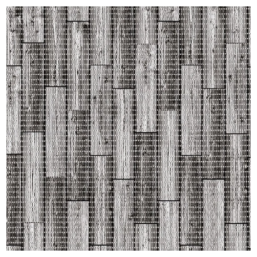 smarty tapis mousse parquet gris au ml - idmat