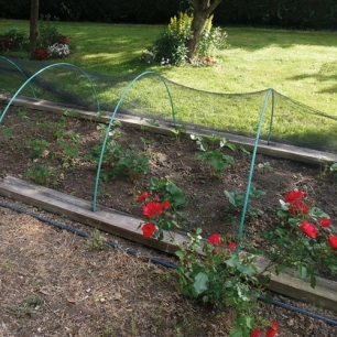 arceau pvc pour tunnel 250cm vert - nortene