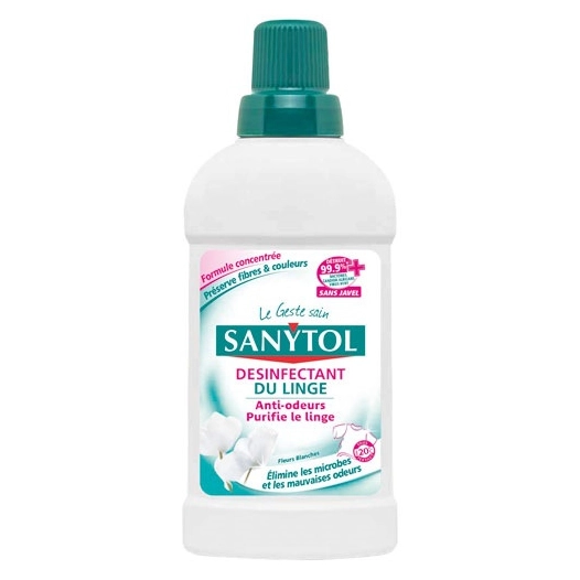 désinfectant du linge 500ml sanytol - sanytol
