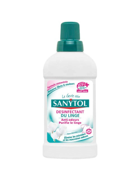 désinfectant du linge 500ml sanytol - sanytol