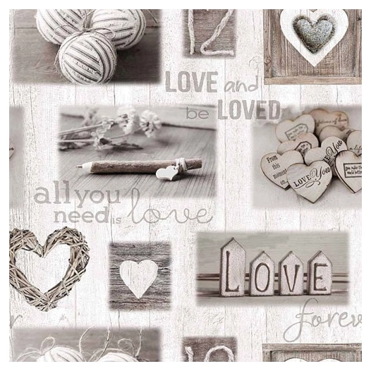 nappe rouleau noblessa contact intisse heart 20mx140cm - noblessa