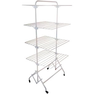 séchoir 4 hauteurs 32 m pied télescopique - faverge