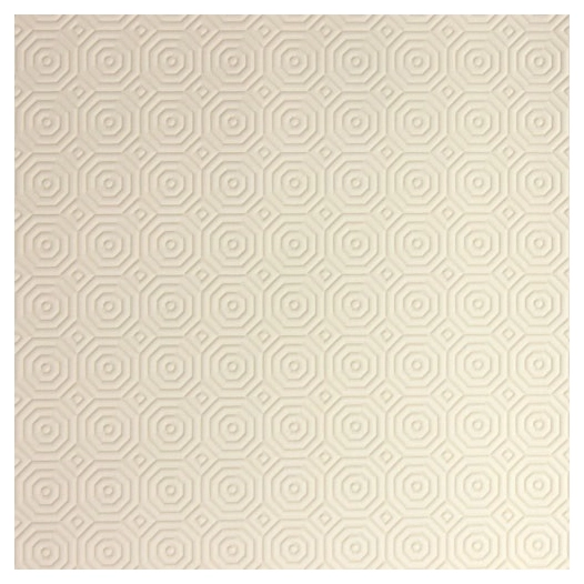 protège table padua blanc 135cm rond 2.14mm. - d-c-table