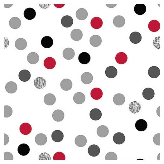 nappe rouleau noblessa contact intisse dots 20mx140cm - noblessa