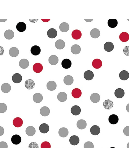 nappe rouleau noblessa contact intisse dots 20mx140cm - noblessa