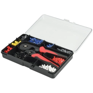 kit 1200 cosses cylindiques et pince à sertir - electraline