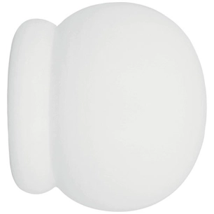 embout bois anglais ø28mm à visser laqué blanc x2 - mobois