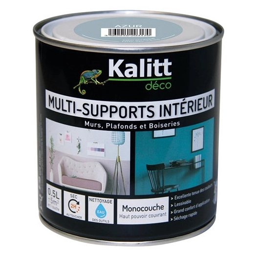 kalitt multi supports satin azur 0.5l - kalitt deco