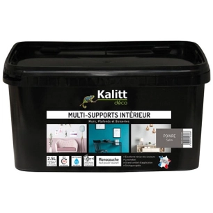 kalitt multi supports satin poivre 2.5l - kalitt deco