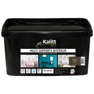 kalitt multi supports satin taupe 2.5l - kalitt deco