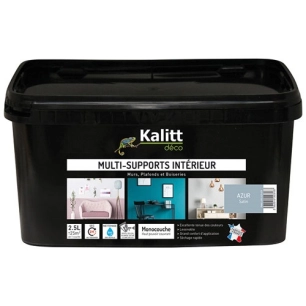 kalitt multi supports satin azur 2.5l - kalitt deco