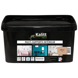 kalitt multi supports mat argile 2.5l - kalitt deco