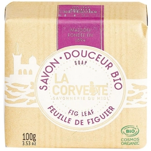 savon douceur bio feuille de figuier 100g - la corvette