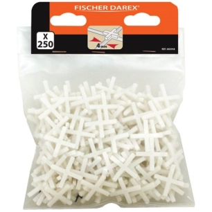 croisillons plastique 4 mm sachet x 250 - fischer darex