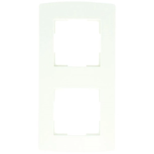 plaque 2p blanche - profile