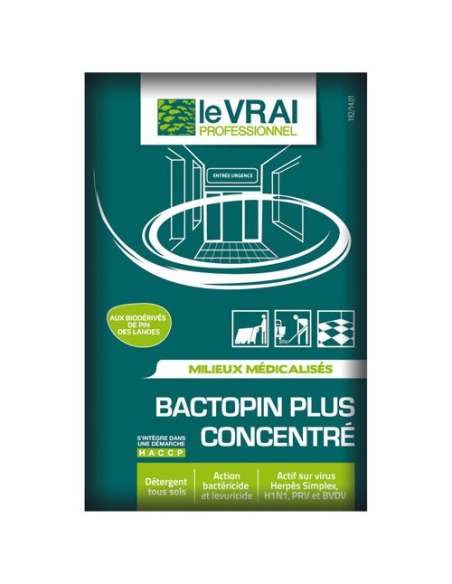 le vrai professionnel bactopin plus concentré 20ml - le vrai