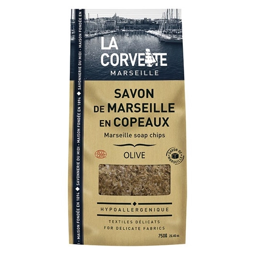 savon marseille copeaux olive 750g la corvette - la corvette