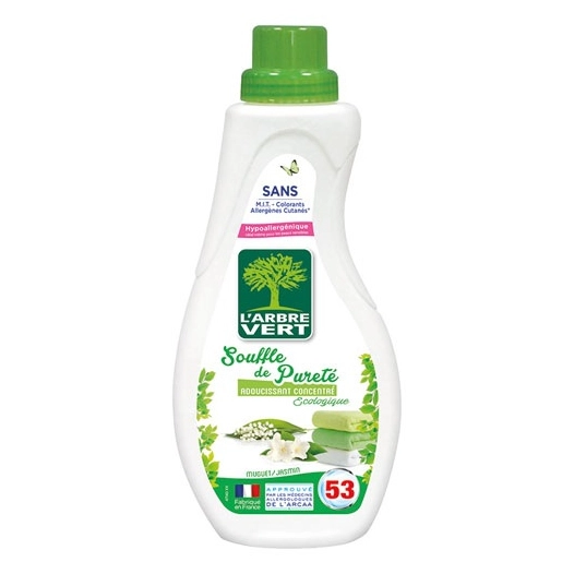 arbre vert assouplissant souffle de pureté 800ml - l'arbre vert