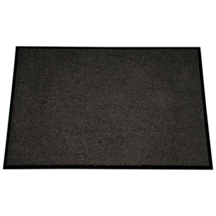 tapis mirande noir 60x80 cm - idmat